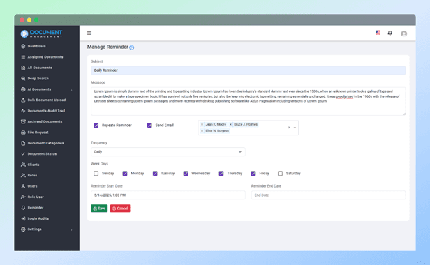 Planificateur de rappels et de notifications automatisés